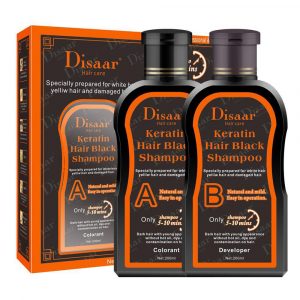 Dissar Black Hair Shampoo Keratin شامبو بالكرياتين لصبغ الشعر أسود