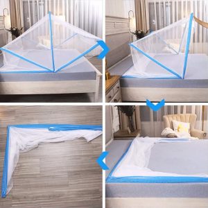 •  ناموسية شبكة قابلة للطي لفردين - Mobility Bed Mosquito Net