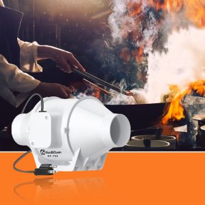 System Exhaust Air for Bathroom Kitchen - شفاط ونظام تهوية مختلط